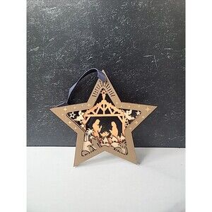 Nativity Scene Christmas Ornament